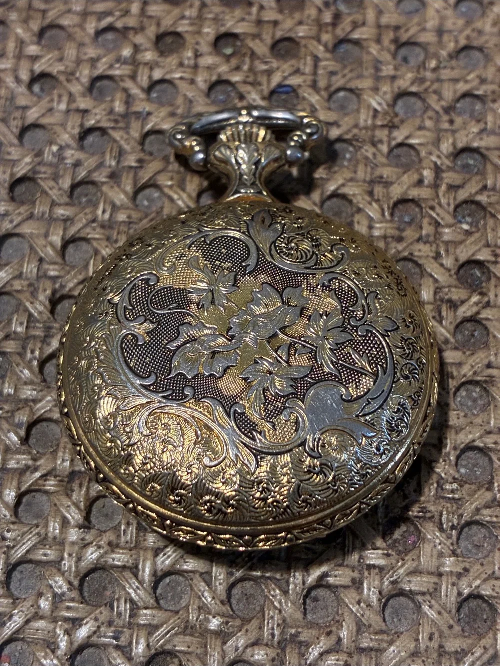 Andre Rivalle Swiss made Accent - Gold/White pocket watch